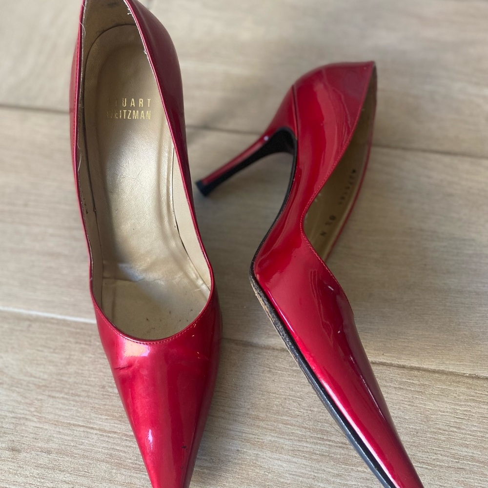 Stuart Weitzman Red Women's Heels